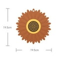 thumbnail image 2 of Sunflower Hot Pot Holder Pan Pad Cup Coaster Silicone Table Mat Heat Resistant, 2 of 11