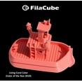 thumbnail image 2 of PLA 3D Printer 1.75mm Filament Living Coral (Color of The Year 2019, Coral hue with a Golden Undertone) - FilaCube PLA 2 1.75 mm 1kg 3D Plastic Filament [Made in USA] Pantone PMS 16-1546…, 2 of 7