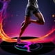 thumbnail image 3 of Jump Rope Mat for Home Gym Lightweight Material Large Meditation Mat Suitable for Adults & Children, 3 of 5