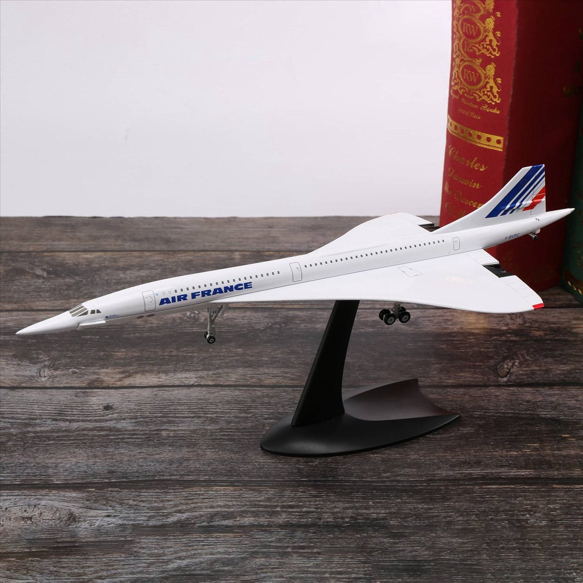 1/200 Concorde Supersonic Passenger Aircraft Air France Airways Model for Static Display Collection