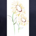 thumbnail image 3 of CafePress - Sunflowers2 67 Women's V Neck T Shirt - Women's V-Neck Dark T-Shirt, 3 of 4