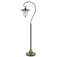 thumbnail image 5 of Cal Lighting 60W Walcott Downbridge Lantern Metal Floor Lamp With Bubbled Glass Shade, 5 of 6