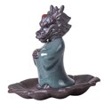 thumbnail image 3 of Incensario de dragón, soporte para varillas de incienso, escritorio de regalo, quemador de incienso, estatua de cerámica, estatuilla para año Nuevo,, 3 of 8