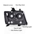 thumbnail image 5 of CROSSDESIGN Headlight Fit for Chevy Tahoe Suburban Avalanche 2007-2014 Headlamp, 5 of 12