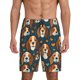 thumbnail image 1 of Fotbe Cute Puppy Pantalones Cortos de Pijama para Hombre, Ropa de Dormir, Pantalones de Pijama Cortos para Hombre-4X-Large, 1 of 6