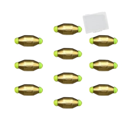Wswqop Fishing Sinkers Copper Saltwater Fishing Fishing Tackle Accessory with Box Bait 1.2 1 Pieces