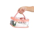 thumbnail image 3 of Clear Toiletry Bag, Thickening Transparent Cosmetic Bag Multi Purpose Portable Easy To Operate  For Travel For Camping For Home, 3 of 8
