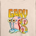 thumbnail image 3 of SpongeBob SquarePants - Gary The Snail - Women's Lightweight French Terry Long Sleeve Shirt, 3 of 6