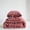 Coral Red, variant on Simple&Opulence 100% Linen Duvet Cover Set, 3 Piece Belgian Flax Breathable Bedding, King Size 104''x92'' (1 Comforter Cover+2 Pillowshams) with Tie Closure Style,Linen