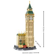 BrixVibe New London Big Ben Building Set Compatible with Lego Architecture City Collection Micro Model Kit 1095pcs