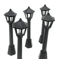thumbnail image 6 of 4Pcs Street Post Lights Model Railway Lamp Post Lights Miniature Village Pathway Lantern Post for DIY, 6 of 6