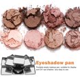 thumbnail image 3 of SEWCHICS 20Pcs Empty Makeup Palette Pans Silver Square Iron Metal for Pressed Powders Storage, 3 of 7