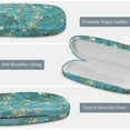 thumbnail image 5 of Fintie Hard Shell Eyeglasses Case, Portable Protective Glasses Cover Eyeglass Holder Box with Cleaning Cloth for Men Women, Blossom, 5 of 7