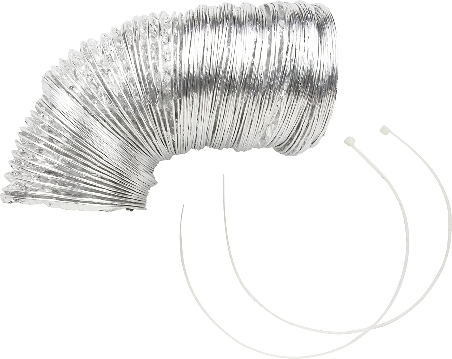 Deflecto FC0408B Dryer Flex Duct with Clamp