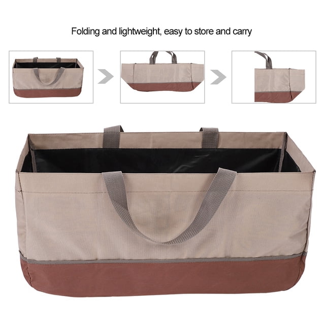 Logs Bag, Firewood Log Carrier Large Capacity 600D Oxford Cloth With Handle For Outdoor