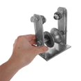 thumbnail image 4 of Telescopic Windproof Shed Sliding Wheels with U-Shaped Track Rail, Outdoor Storage Shed Track, 4 of 9