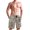Terrazzo Floor, variant on Dailycode Men's Quick Dry Swim Trunks Beach Shorts Casual Summer Board Shorts with Pockets, Lilac Blue Marble