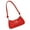Red, variant on Shoulder Bag for Women Girls Trendy Evening Clutches Purse Pu Leather Under the Arm Purses Bowknot Purses Handbag Gifts