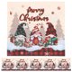 thumbnail image 1 of Servilletas de cena navideñas de 20 piezas, servilletas a cuadros de gnomo de Navidad, toallas de mano de papel desechables para Navidad, servilletas de cóctel, 1 of 7