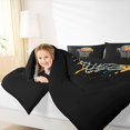 thumbnail image 4 of Feelyou Splatter Basketball Full Size Comforter Sets, Cartoon Sports Bedding Sets, 3pcs, 4 of 8