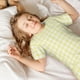 thumbnail image 5 of Balery Lemon Yellow Checkboard Conjunto de Pijama Infantil de Manga Corta con Estampado – Ropa de Dormir de Algodón Suave-Small, 5 of 6