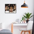 thumbnail image 3 of Stupell Industries Contemporary Trendy Girl with Gold Headphones Black Framed Giclee Art, 14 x 11, by Franklyn Gregory, 3 of 8