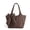 Coffee Brown, variant on Tote Bag for Women, Lightweight Water-Resistant Puffer Tote Purse with Bowknot, Stylish Everyday Work Travel Shoulder Bag, Black