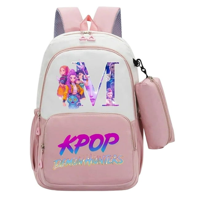 Two Piece Set with Backpack, School Backpack Unisex Shoulder Bag for School Travel, Durable Pencil Case Included, Functional Set for Students and Daily Use