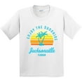 thumbnail image 3 of Inktastic Summer Enjoy the Sunshine Jacksonville Florida in Blue Youth T-Shirt, 3 of 5
