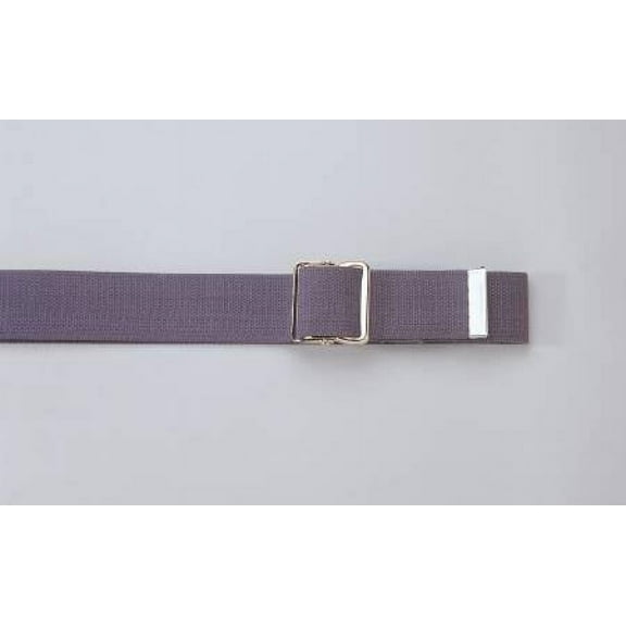 Posey Gait Belt, Nickel Buckle, Navy, Cotton, 70 Inch Length, 1 Count