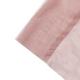 Efavormart 5ftx32ft Premium Dusty Rose Chiffon Curtain Panel, Backdrop ...