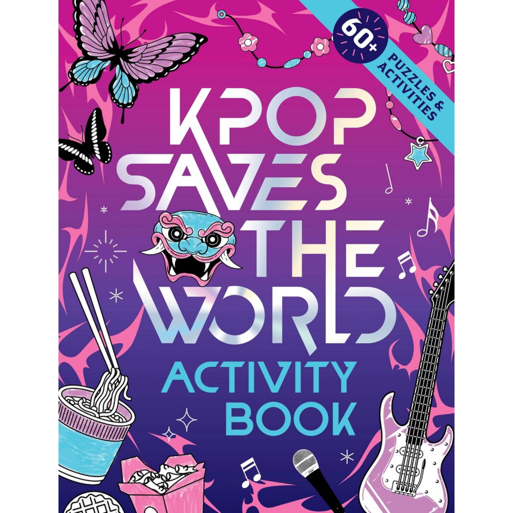 KPop Saves the World Activity Book: 60+ Puzzles and Activities!, 80 pages (Paperback)