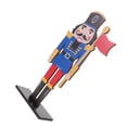 thumbnail image 5 of FRCOLOR Nutcracker Soldier Adornment Wood Nutcracker Figure For Christmas Decoration Household Decoration Table Centerpiece Holiday Figure, 5 of 7