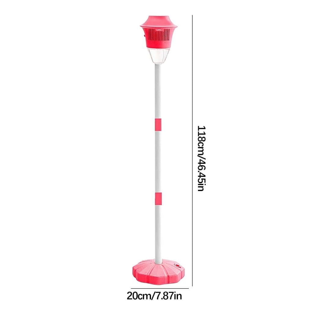 2025 Bubble Torch Garden Lamp, Bubble Machine,Bubble Maker Stand, 47 Inches Standing Automatic Bubble Maker With Lights, Indoor Outdoor Bubble Blower Battery Operated For Party,Red