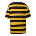 thumbnail image 5 of T-shirts Rayés pour Femmes 2026 Été Tendance Manches Courtes Col Rond Bloc de Couleur T-Shirts Amples, 5 of 5
