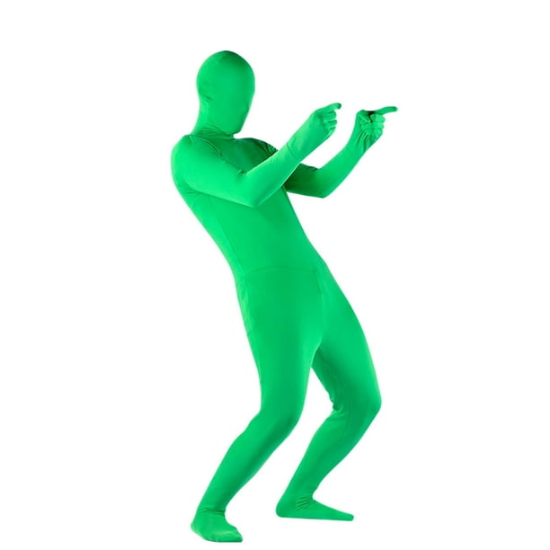 Invisible Clothes Green Screen Bodysuit Polyester for Photography Photo  Film green 190cm 