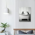 thumbnail image 3 of ARISTURING Bathroom Decor Wall Art Black And White Penguin Wall Decor Farm t Wall Art Animal Canvas Prints Funny Modern Decor Artwork, 3 of 4
