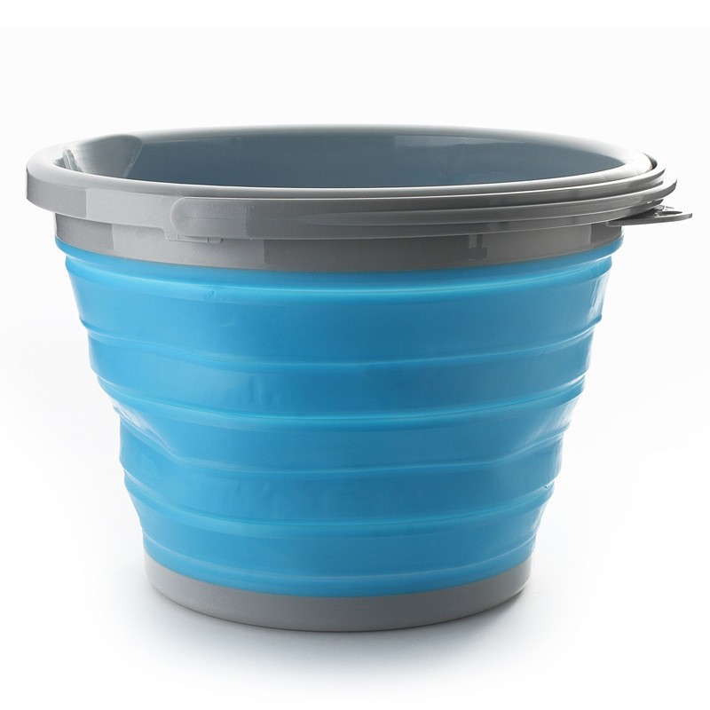 Seau Pliable - Seau Pliable En Silicone Avec Oeil Suspendu - Idéal Pour