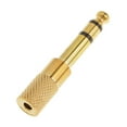 thumbnail image 1 of kusrkot 6.5mm Male To 3.5mm Female Microphone Audio Adapter Converter Gold-plated Stereo, 1 of 4