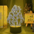 thumbnail image 1 of Yagami Light Death Note Kids Bedroom Anime Nightlight Table Lamp 3d Led Night Light, 1 of 1