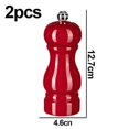 thumbnail image 2 of Salt And Pepper Grinder Set,manual Pepper Mills With Adjustable Coarseness, Refillable Spice Grinders, 2 of 5
