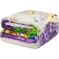 thumbnail image 3 of Unicorn Castle Signature Collection Queen Size Reversible Plush Blanket 79" x 95", 3 of 3
