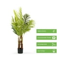 thumbnail image 3 of 48 inches Artificial Palm Tree in Nursery Pot, 3 of 5