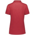 thumbnail image 2 of Holloway Sportswear S Womens Repreve® Eco Polo Scarlet Heather 222775, 2 of 5