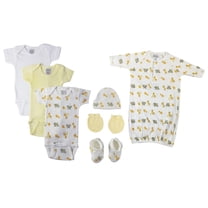 Unisex Newborn Baby 7 Pc Layette Sets