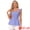 Royal Blue, variant on DARING DIVA Women's Gingham Peplum Square Neck Sleeveless Plaid Blouse XL Red