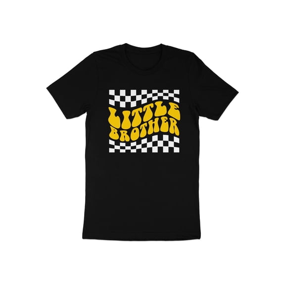 Funny Little Brother Gift Present for Adults Kids Men Boys T-Shirt Fancy Little Brother Present for Little Boys Teen Tshirt