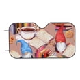 thumbnail image 7 of Balery Gnomes Books Tea Cups Print Car Windshield Sun Shade,Windshield Sunshade for Car Pickup Truck SUV Accessories-Small, 7 of 7