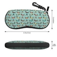 thumbnail image 3 of Zufioo winter ski Dachshund Print Sunglasses Case Tactical Zipper Sunglasses Carrying Case for Men Women, 3 of 6