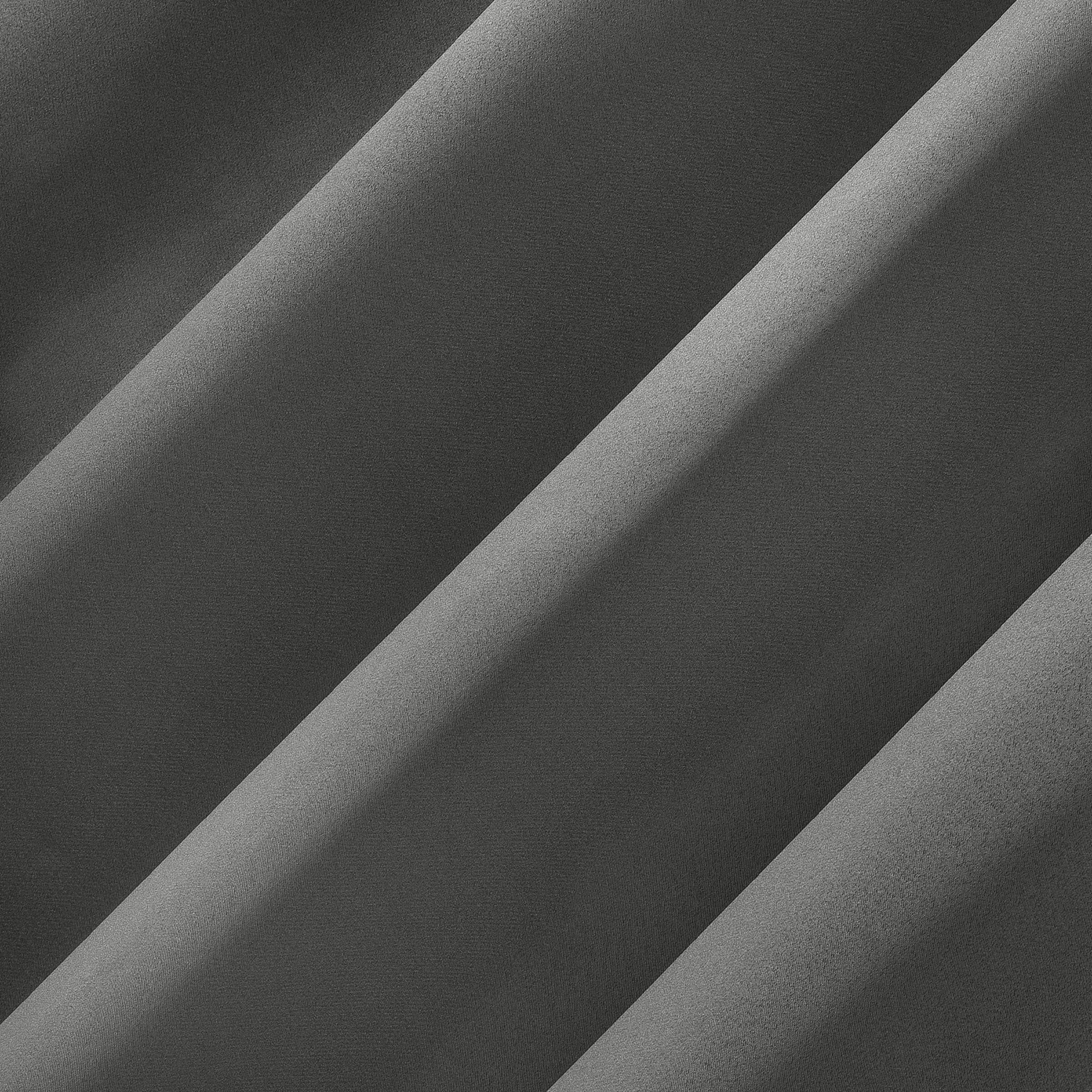 No. 918 Brandon 2-Piece Magnetic Closure Room Darkening  Grommet Top Curtain Panel, Gray, 54.0”W x 96"L